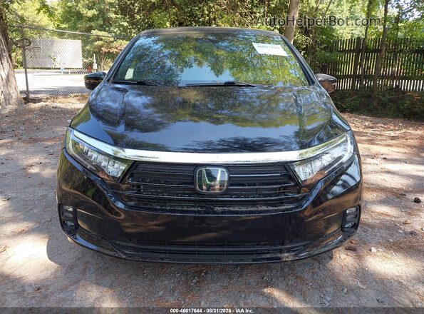 5FNRL6H7XRB056156 2024 HONDA ODYSSEY Black Вид щитка приладів