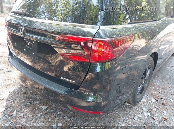 5FNRL6H7XRB056156 2024 HONDA ODYSSEY Black Вид спереду