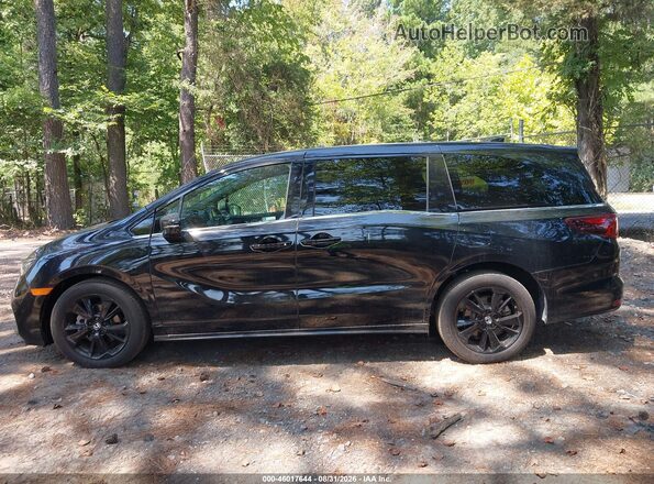 5FNRL6H7XRB056156 2024 HONDA ODYSSEY Black Панорамний вид салону 360°