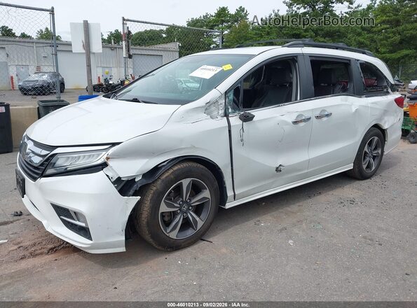 5FNRL6H83LB036458 2020 HONDA ODYSSEY White Передня ліва чверть
