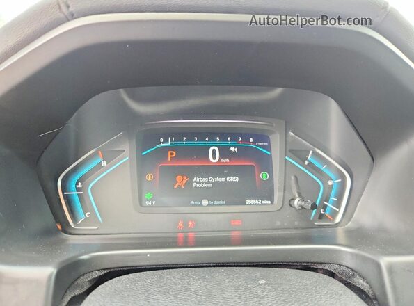 5FNRL6H83PB036045 2023 HONDA ODYSSEY White Вид щитка приладів