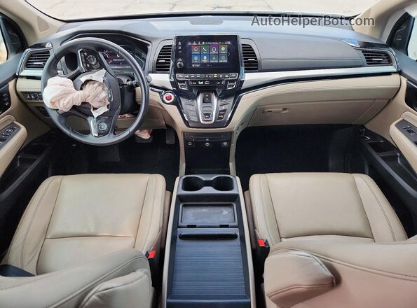 5FNRL6H83PB036045 2023 HONDA ODYSSEY White Вид панелі приладів