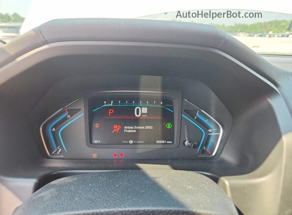 5FNRL6H85PB064946 2023 HONDA ODYSSEY White Instrument cluster view