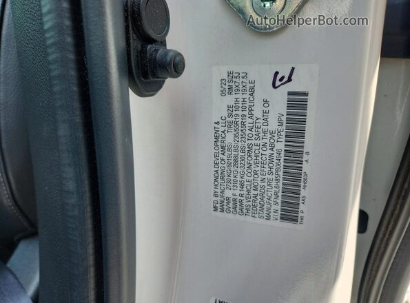 5FNRL6H85PB064946 2023 HONDA ODYSSEY White Engine compartment view