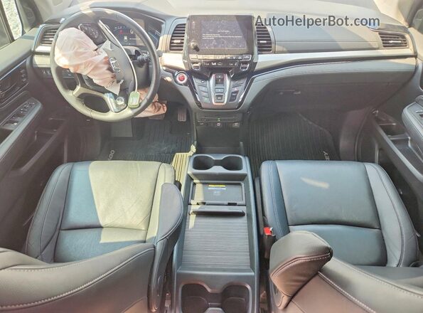 5FNRL6H85PB064946 2023 HONDA ODYSSEY White Dashboard view
