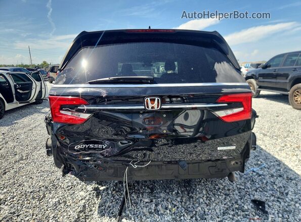 5FNRL6H86MB005920 2021 HONDA ODYSSEY Черный Вид сзади
