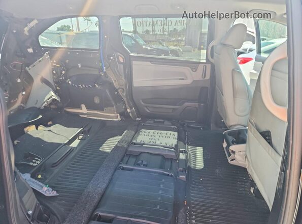 5FNRL6H86MB005920 2021 HONDA ODYSSEY Черный Вид задней части салона
