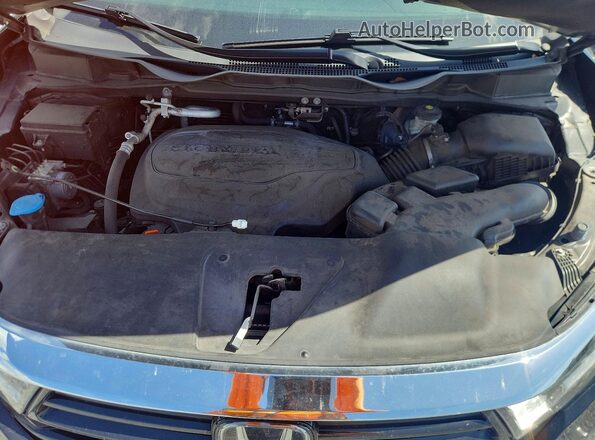 5FNRL6H86MB005920 2021 HONDA ODYSSEY Черный Вид подкапотного пространства