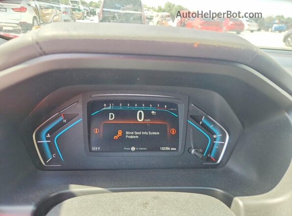 5FNRL6H86MB005920 2021 HONDA ODYSSEY Черный Вид щитка приборов