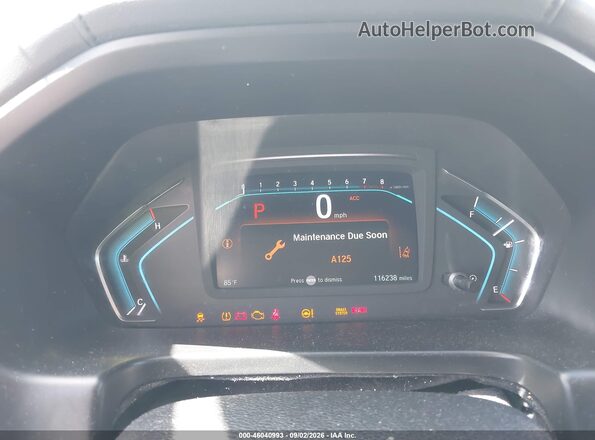 5FNRL6H88JB007048 2018 HONDA ODYSSEY White Հետևի նստատեղերի տեսք