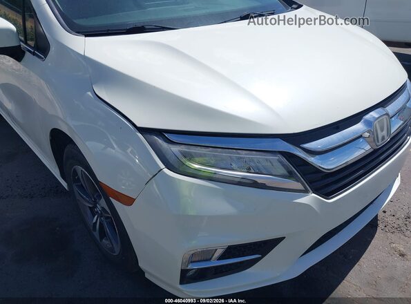 5FNRL6H88JB007048 2018 HONDA ODYSSEY White Դիմացի տեսք
