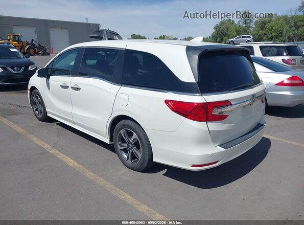 5FNRL6H88JB007048 2018 HONDA ODYSSEY White Հետևի ձախ