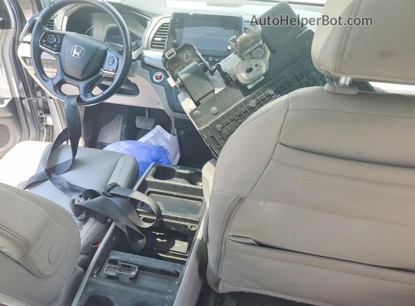 5FNRL6H88JB049669 2018 HONDA ODYSSEY Silver წინა პანელის ხედი