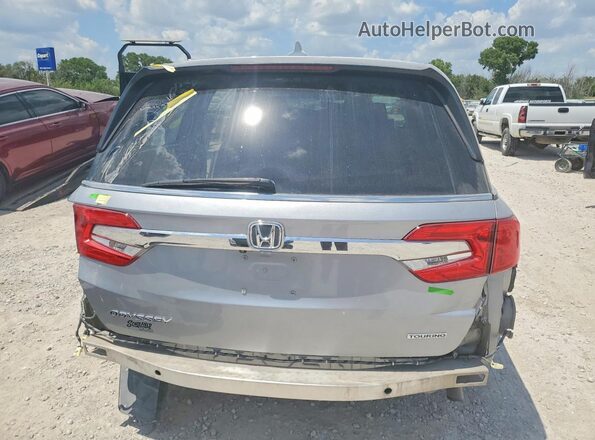 5FNRL6H88JB049669 2018 HONDA ODYSSEY Silver უკანა ხედი