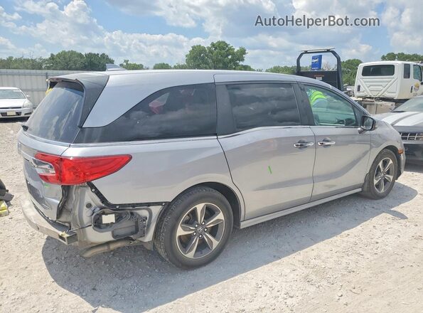 5FNRL6H88JB049669 2018 HONDA ODYSSEY Silver უკანა მარჯვენა