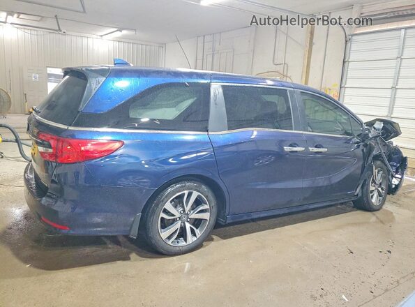 5FNRL6H88PB018530 2023 HONDA ODYSSEY Blue Задня права чверть