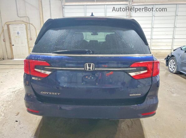5FNRL6H88PB018530 2023 HONDA ODYSSEY Blue Вид ззаду