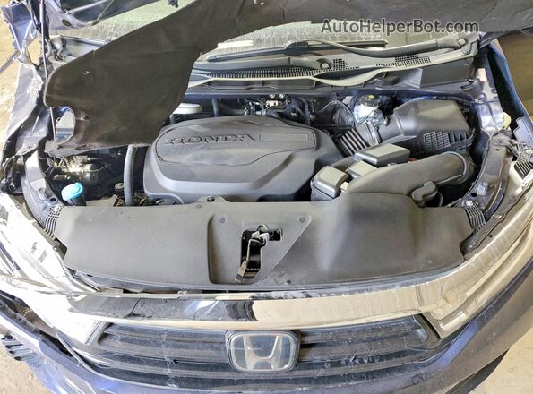 5FNRL6H88PB018530 2023 HONDA ODYSSEY Blue Вид підкапотного простору