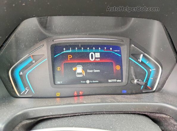 5FNRL6H91NB045834 2022 HONDA ODYSSEY Угольный Вид щитка приборов