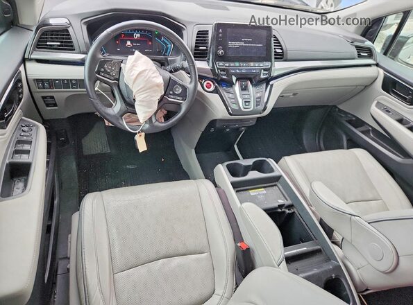 5FNRL6H91NB045834 2022 HONDA ODYSSEY Угольный Вид панели приборов