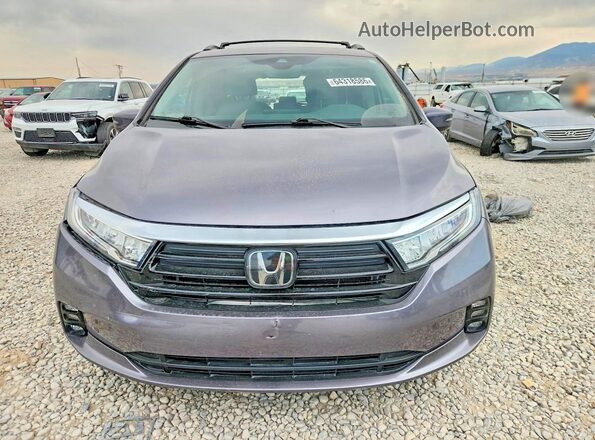 5FNRL6H91NB045834 2022 HONDA ODYSSEY Угольный Вид спереди