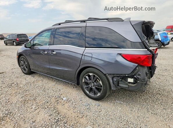 5FNRL6H91NB045834 2022 HONDA ODYSSEY Угольный Задняя левая четверть