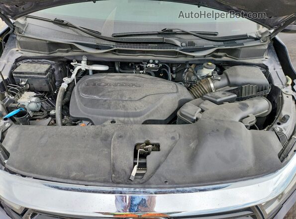 5FNRL6H91NB045834 2022 HONDA ODYSSEY Угольный Вид подкапотного пространства