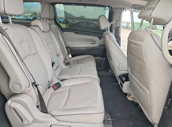 5FNRL6H91NB045834 2022 HONDA ODYSSEY Угольный Вид задней части салона
