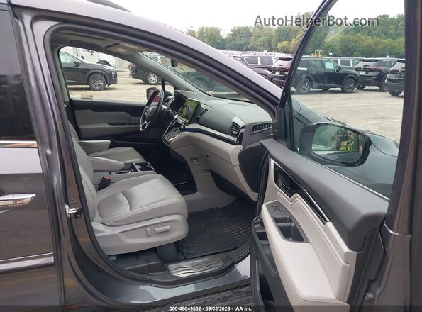 5FNRL6H93LB039692 2020 HONDA ODYSSEY Gray Widok wnętrza z przodu