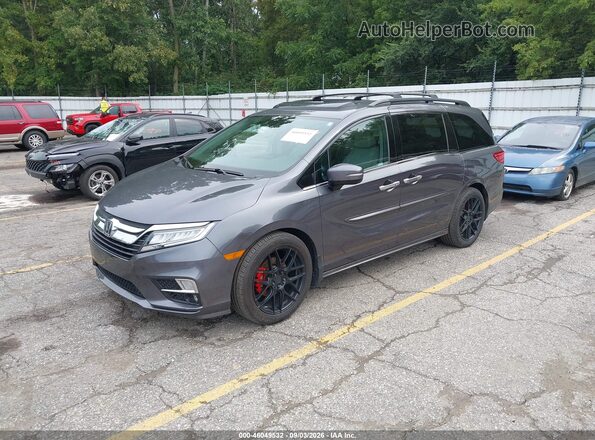 5FNRL6H93LB039692 2020 HONDA ODYSSEY Gray Przód lewy