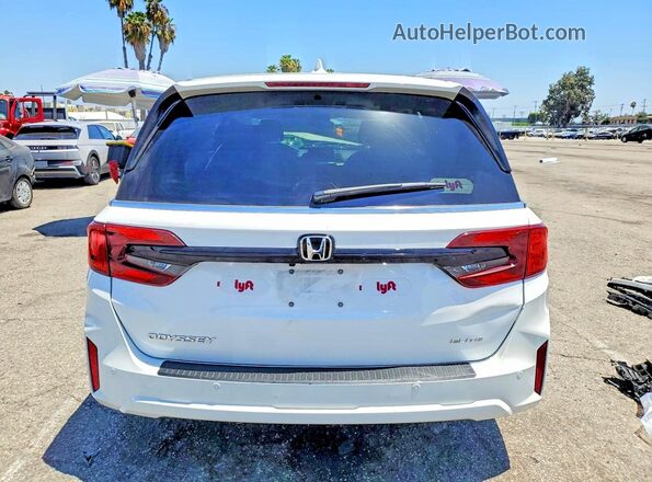 5FNRL6H96TB015354 2026 HONDA ODYSSEY White უკანა ხედი