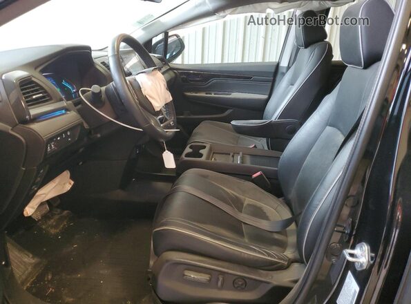 5FNRL6H97PB025638 2023 HONDA ODYSSEY Black Front interior view