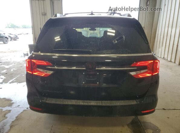 5FNRL6H97PB025638 2023 HONDA ODYSSEY Black Rear view
