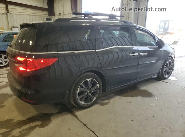5FNRL6H97PB025638 2023 HONDA ODYSSEY Black Rear right