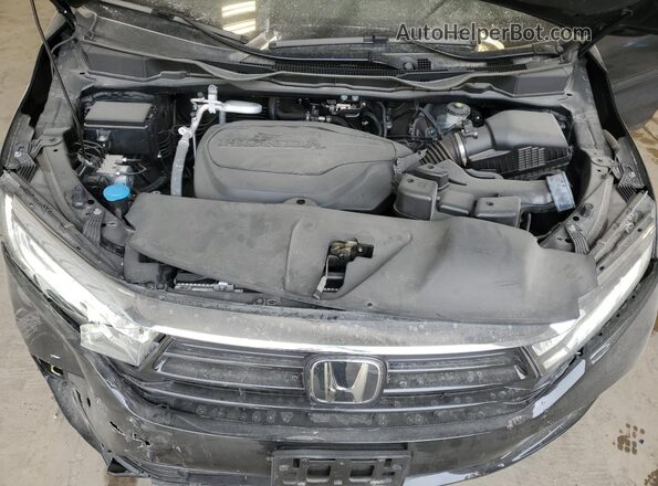 5FNRL6H97PB025638 2023 HONDA ODYSSEY Black Engine compartment view