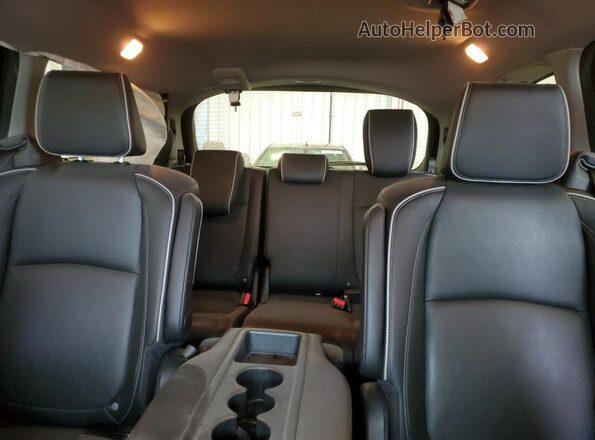 5FNRL6H97PB025638 2023 HONDA ODYSSEY Black Rear seats view