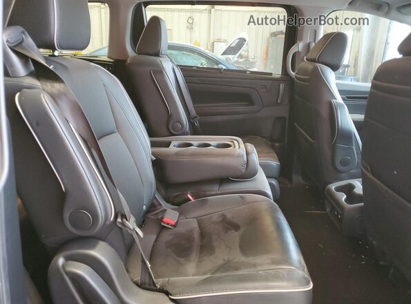 5FNRL6H97PB025638 2023 HONDA ODYSSEY Black Rear interior view