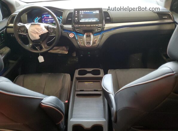 5FNRL6H97PB025638 2023 HONDA ODYSSEY Black Dashboard view