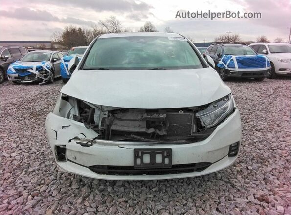 5FNRL6H98NB006223 2022 HONDA ODYSSEY White Front view