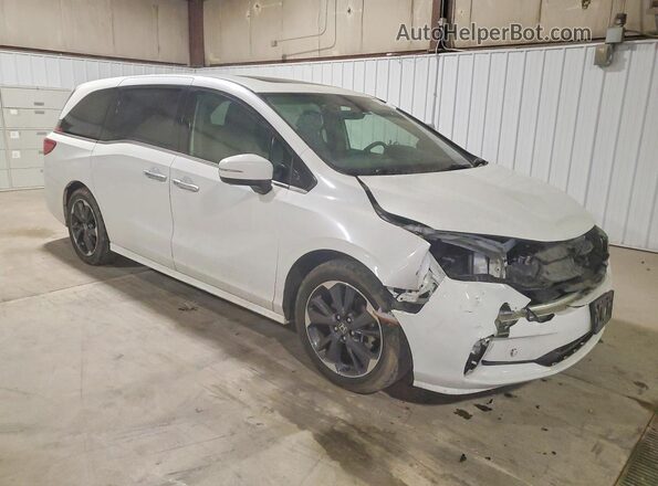 5FNRL6H98NB006223 2022 HONDA ODYSSEY White Front right