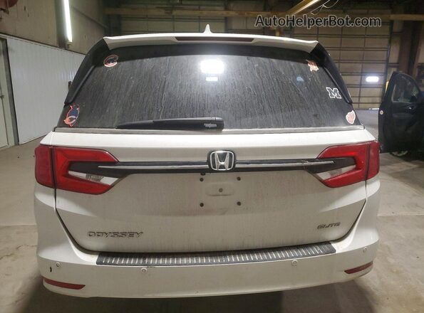 5FNRL6H98NB006223 2022 HONDA ODYSSEY White Rear view