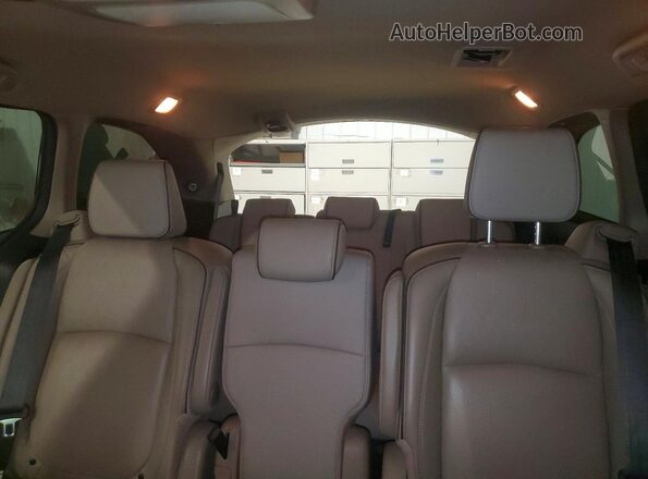 5FNRL6H98NB006223 2022 HONDA ODYSSEY White Rear seats view