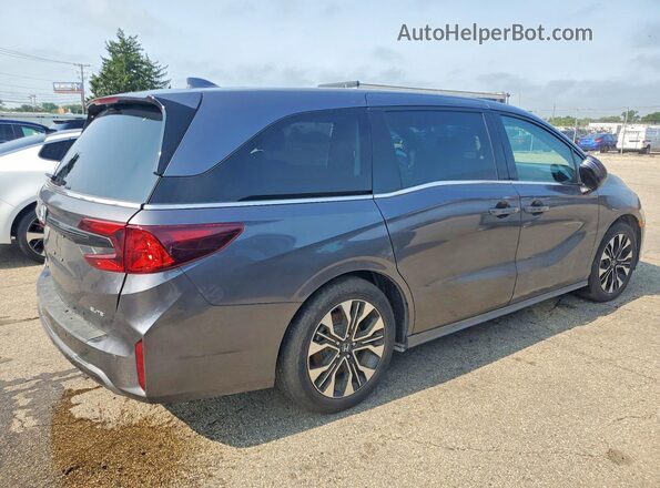 5FNRL6H99SB041901 2025 HONDA ODYSSEY Gray Задня права чверть