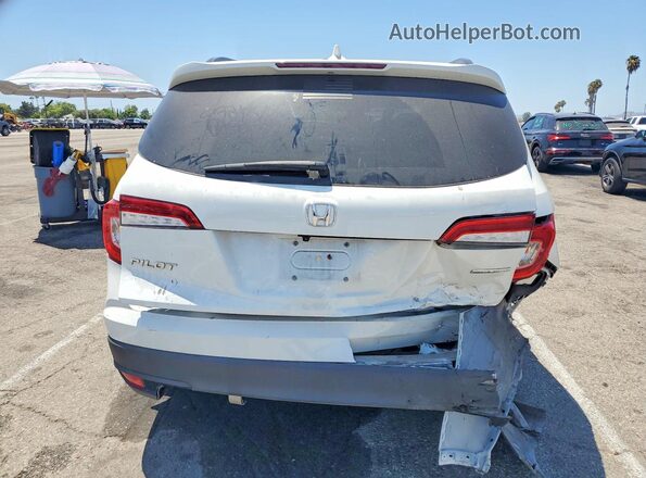 5FNYF5H22MB030239 2021 HONDA PILOT White Հետևի տեսք