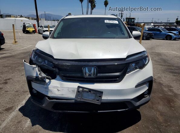 5FNYF5H22MB030239 2021 HONDA PILOT White Դիմացի տեսք