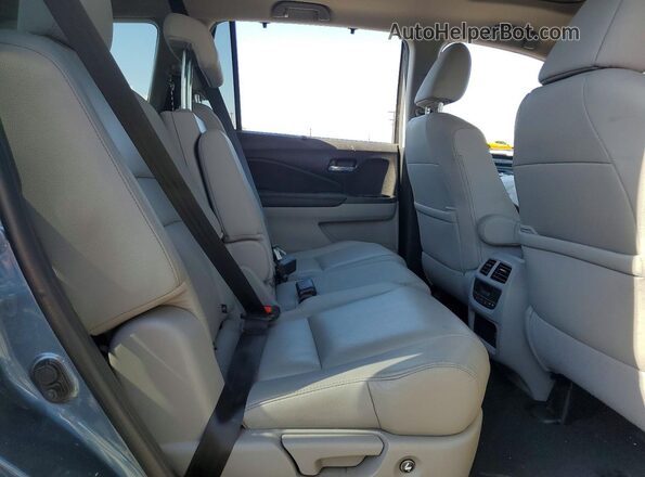 5FNYF5H23MB032243 2021 HONDA PILOT Blue Widok wnętrza z tyłu