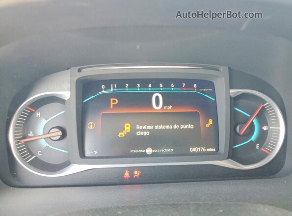 5FNYF5H23MB032243 2021 HONDA PILOT Blue Widok zestawu wskaźników