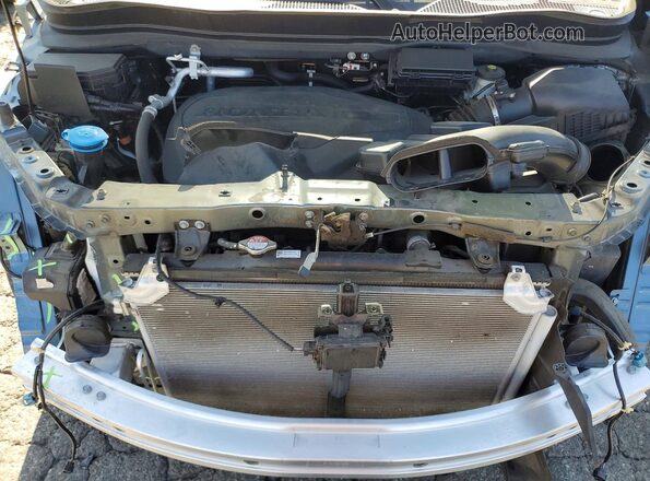 5FNYF5H23MB032243 2021 HONDA PILOT Blue Widok komory silnika