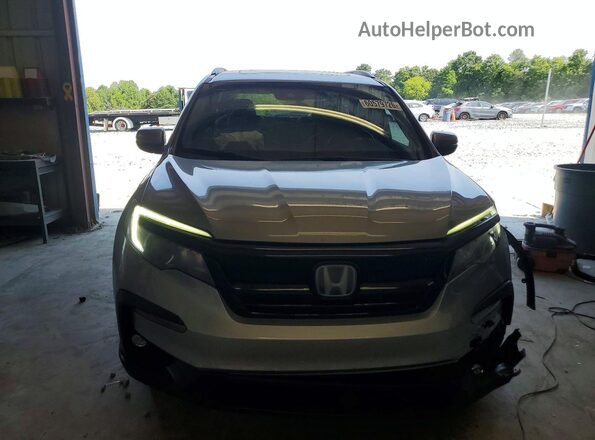 5FNYF5H24MB031599 2021 HONDA PILOT Silver Դիմացի տեսք