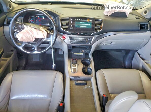 5FNYF5H24MB031599 2021 HONDA PILOT Silver Առջևի վահանակի տեսք